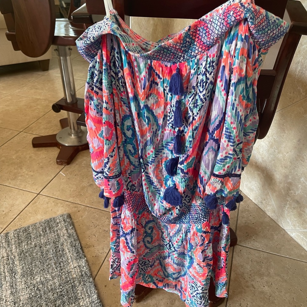 Lily Pulitzer Off The Shoulder Dress